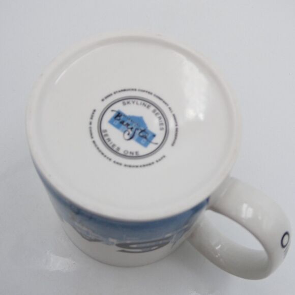 Starbucks 2002 San Antonio Mug Skyline Series Barista 18 oz Tea - Picture 7 of 9